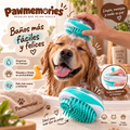 Cepillo de Baño y Masaje 2 en 1 para Mascotas