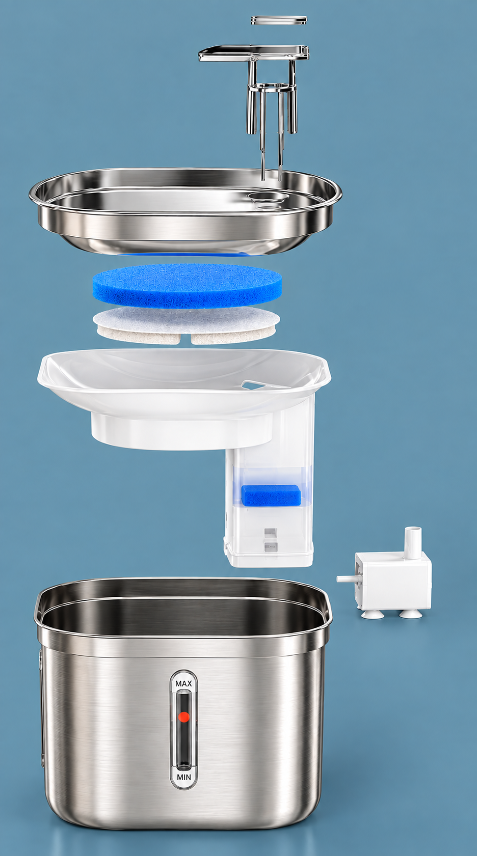 Fuente de Agua Automática para Mascotas – Hidratación Saludable