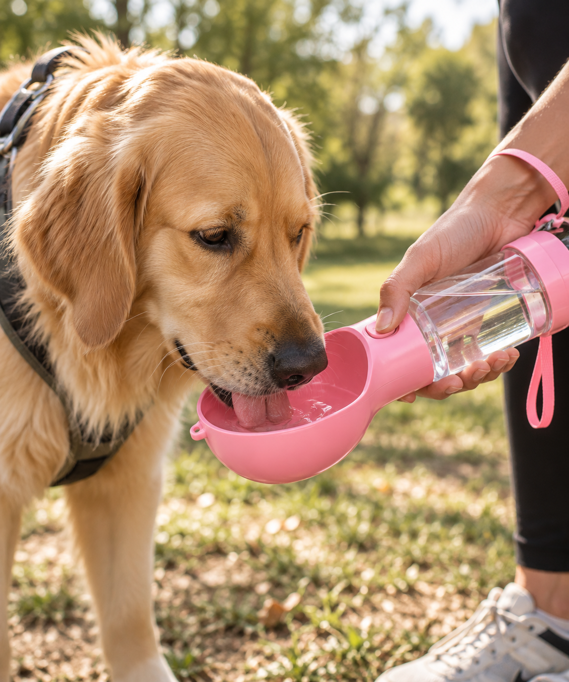 Botella de Agua Portátil para Perros – Paseos sin Complicaciones